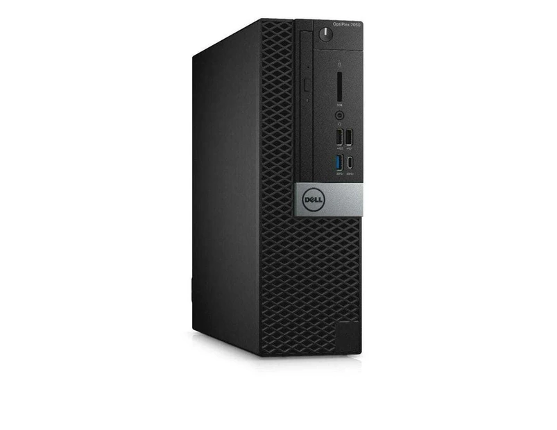 Dell OptiPlex 7050 SFF Intel i5 7500 3.40GHz 8GB RAM 256GB SSD Win 10 - Refurbished Grade A