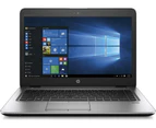 HP EliteBook 840 G4 Intel i5 7300U 2.60GHz 8GB RAM 128GB SSD 14" Win 10 - B Grade - Refurbished Grade B