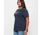 Target Plus Size Graphic T-Shirt - Blue