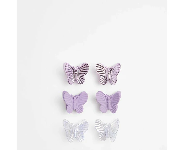 Target Kids Mini Butterfly Clip Set