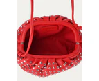 Jo Mercer Women's Billie Cross Body Bag Red Leather