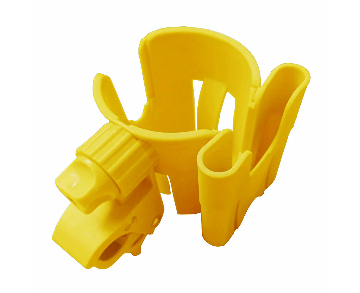 2-in-1 Stroller Cup and Phone Holder - Yellow