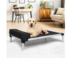 Pawz Pet Trampoline Aluminium Frame Dog Bed Elevated Raised Heavy Pillow Large