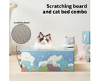 Pawz Interactive Pet Toy Set Cat Tunnel Bed Feather Teaser Dog Scratching Board