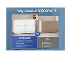 ALFORDSON 6 Chest of Drawers Hamptons Storage Cabinet Dresser Tallboy White