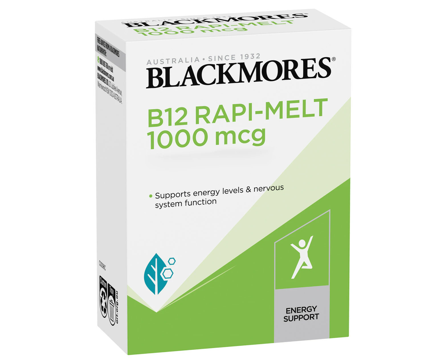 Blackmores B12 Rapi Melt 1000 mcg 60 Melts