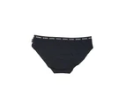 9 x Womens Bonds Everyday Bikini Underwear Undies Black - Black