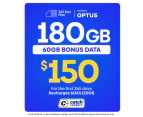 Catch Connect 365 Day Mobile Plan - 180GB
