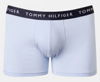 Tommy Hilfiger Men's Recycled Essentials Trunks 3-Pack - Vessel Blue/Breezy Blue/Dessert Sky