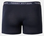 Tommy Hilfiger Men's Recycled Essentials Trunks 3-Pack - Vessel Blue/Breezy Blue/Dessert Sky