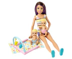 Barbie Skipper Babysitters Inc. Nap n' Nurture Nursery Playset