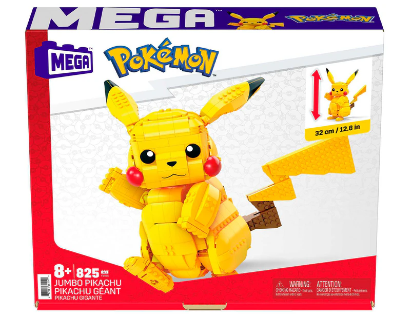 MEGA Construx Pokémon: Jumbo Pikachu Building Kit