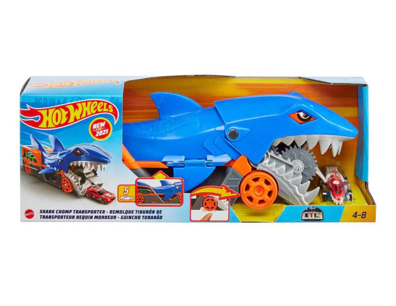 Hot Wheels Shark Chomp Transport