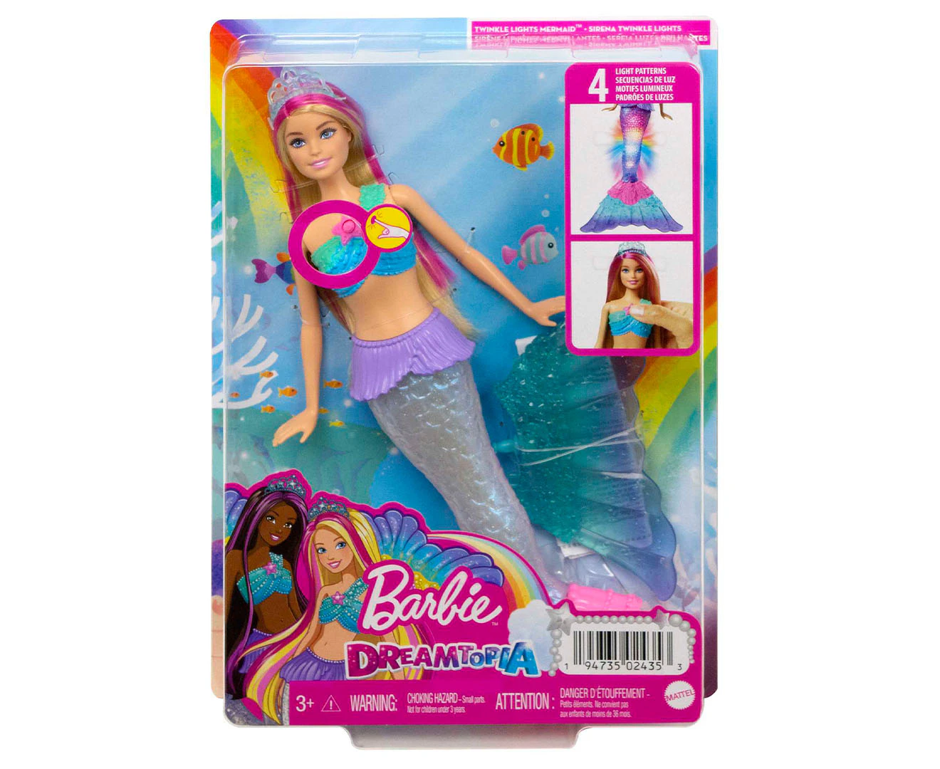 Barbie Dreamtopia Twinkle Lights Mermaid Doll