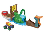 Hot Wheels Monster Trucks Swamp Chomp Colour Shifters Playset