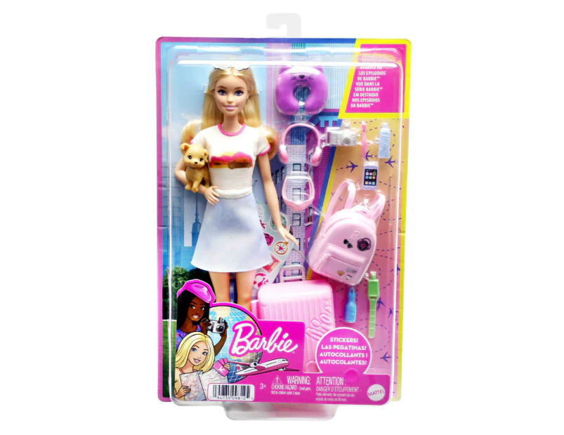 Barbie Roberts Travel Doll Set