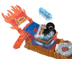 Hot Wheels Monster Trucks Arena Smashers Colour Shifters 5-Alarm Rescue Playset