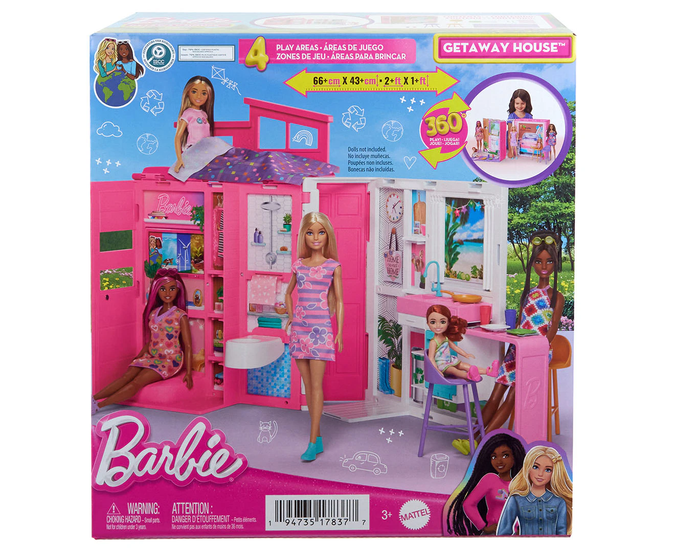 Barbie Getaway House Playset