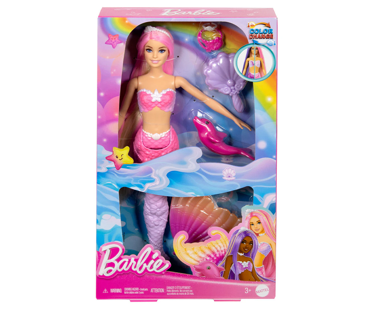 Barbie Malibu Mermaid Colour Changing Doll