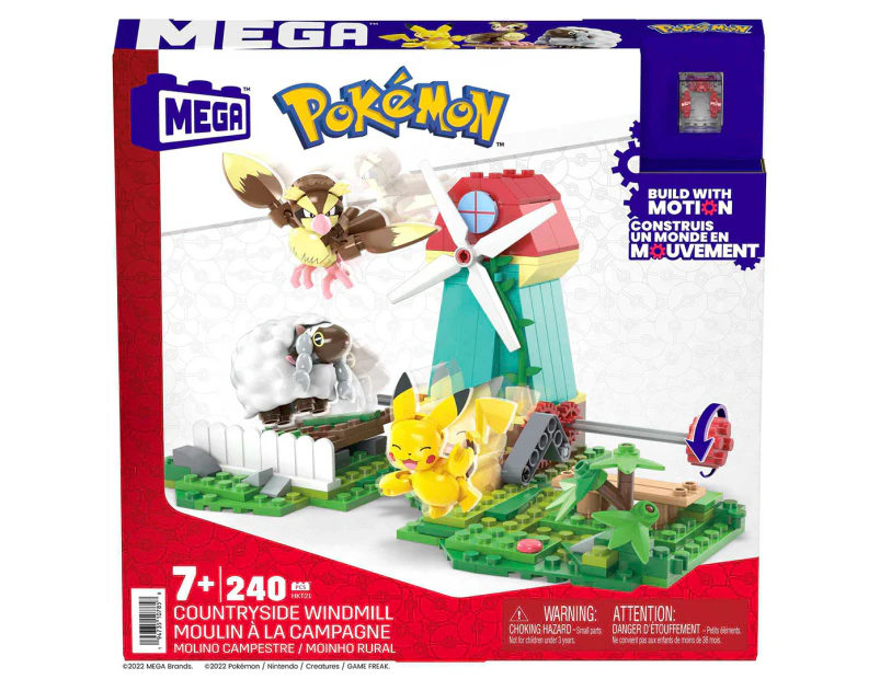 MEGA Construx Pokémon: Countryside Windmill Building Kit