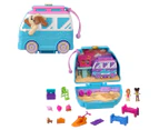 Polly Pocket Seaside Puppy Ride Playset