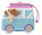 Polly Pocket Seaside Puppy Ride Playset