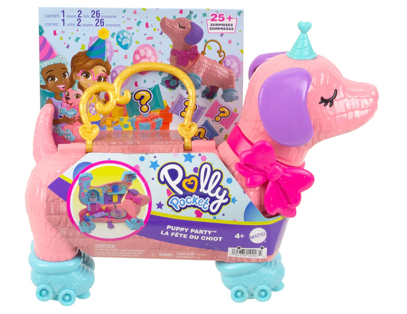 Polly Pocket Puppy Party Playset