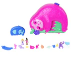 Polly Pocket Sloth Family 2-in-1 Purse Playset