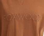 Foxwood Women's Simplified Crew Sweatshirt - Tan