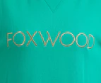 Foxwood Women's Simplified Crew Sweatshirt - Bright Green