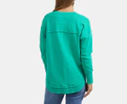 Foxwood Women's Simplified Crew Sweatshirt - Bright Green