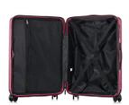 Atlas Enduro 3-Piece Hardcase Luggage/Suitcase Set - Maroon