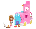 Barbie Chelsea 2-in-1 Camper Doll & Playset