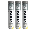 3 x VOOST Zinc Plus Citrus Effervescent Tablets 20 pack