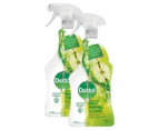 2 x Dettol Healthy Clean Multipurpose Spray Crisp Apple Burst 750mL