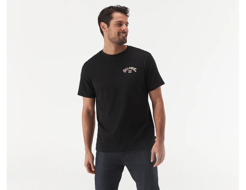 Billabong Men's Arch Fill Short Sleeve Tee / T-Shirt / Tshirt - Black