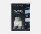 Tommy Hilfiger Men's Recycled Essentials Trunks 3-Pack - Vessel Blue/Breezy Blue/Dessert Sky