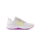 New Balance Youth Boys' DynaSoft Nitrel Trail v5 Trail Running Shoes - Quartz Grey/Cosmic Rose/Neon Dragonfly