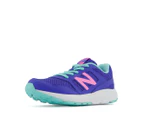 New Balance Youth 570v2 Sneakers - Aura/Surf/Vibrant Pink