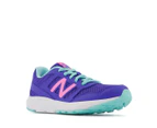 New Balance Youth 570v2 Sneakers - Aura/Surf/Vibrant Pink