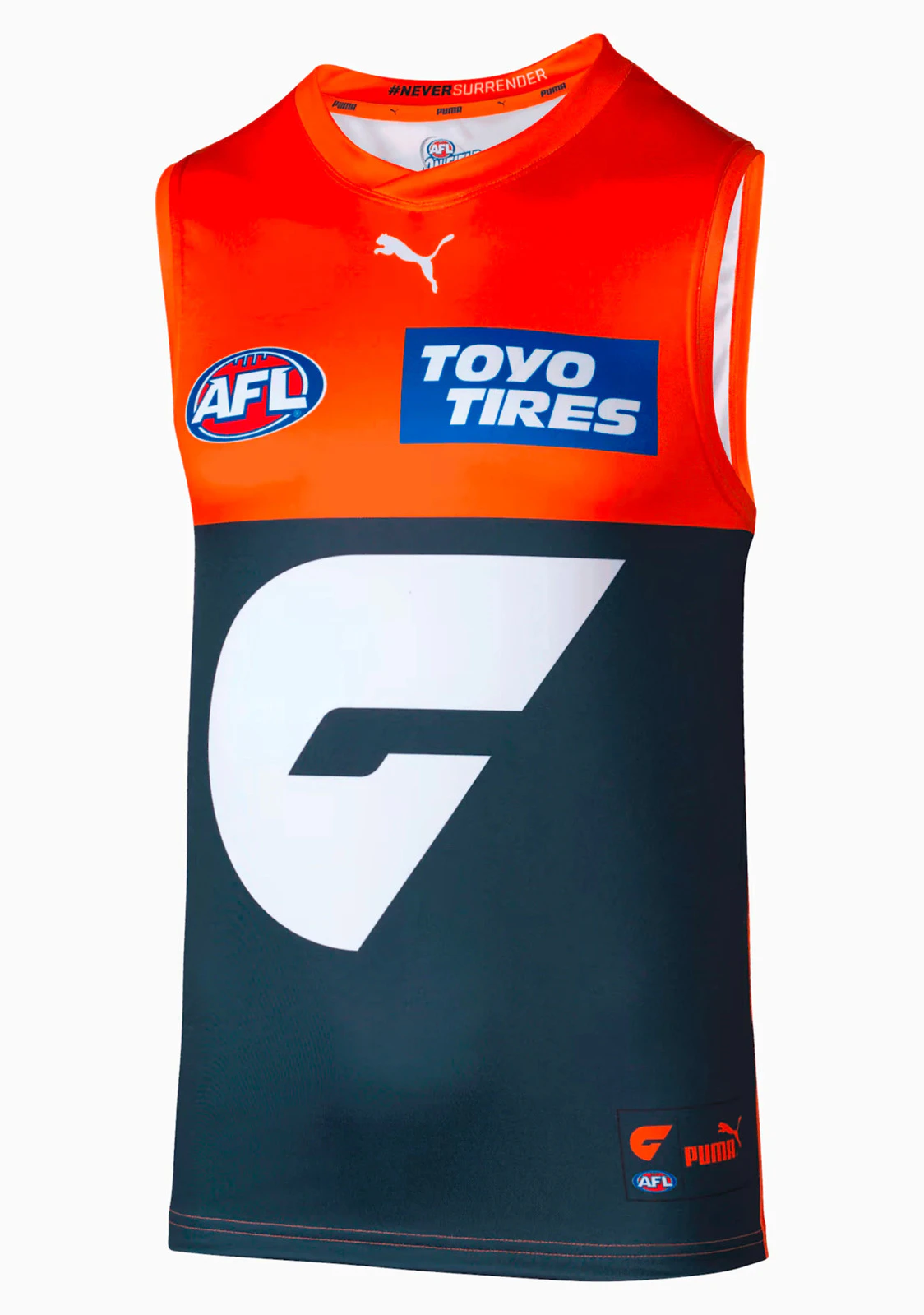 GWS Giants 2022 AFL Puma Home Guernsey Sizes S-3XL!