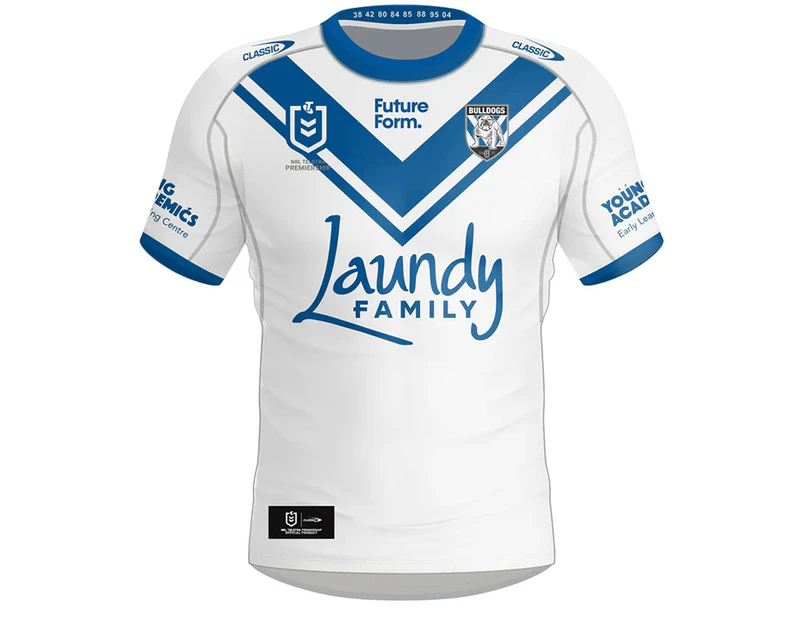 Canterbury Bulldogs NRL 2024 Home Jersey Kids Sizes 6-14!