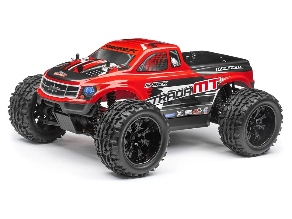 Maverick Strada Red MT 1/10 4WD Brushless Electric Monster Truck [MV12623]