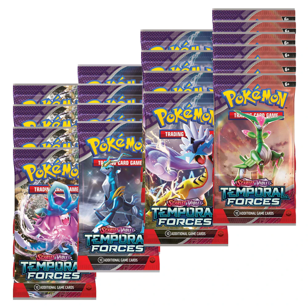 Pokemon Scarlet & Violet Temporal Forces Booster Pack X18