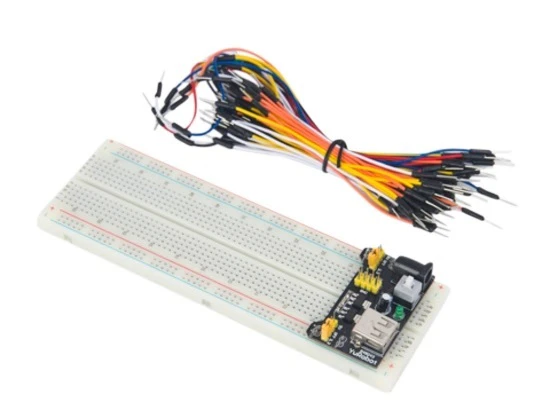 Solderless Breadboard with power supply and jumper lead kit for Arduino Projects