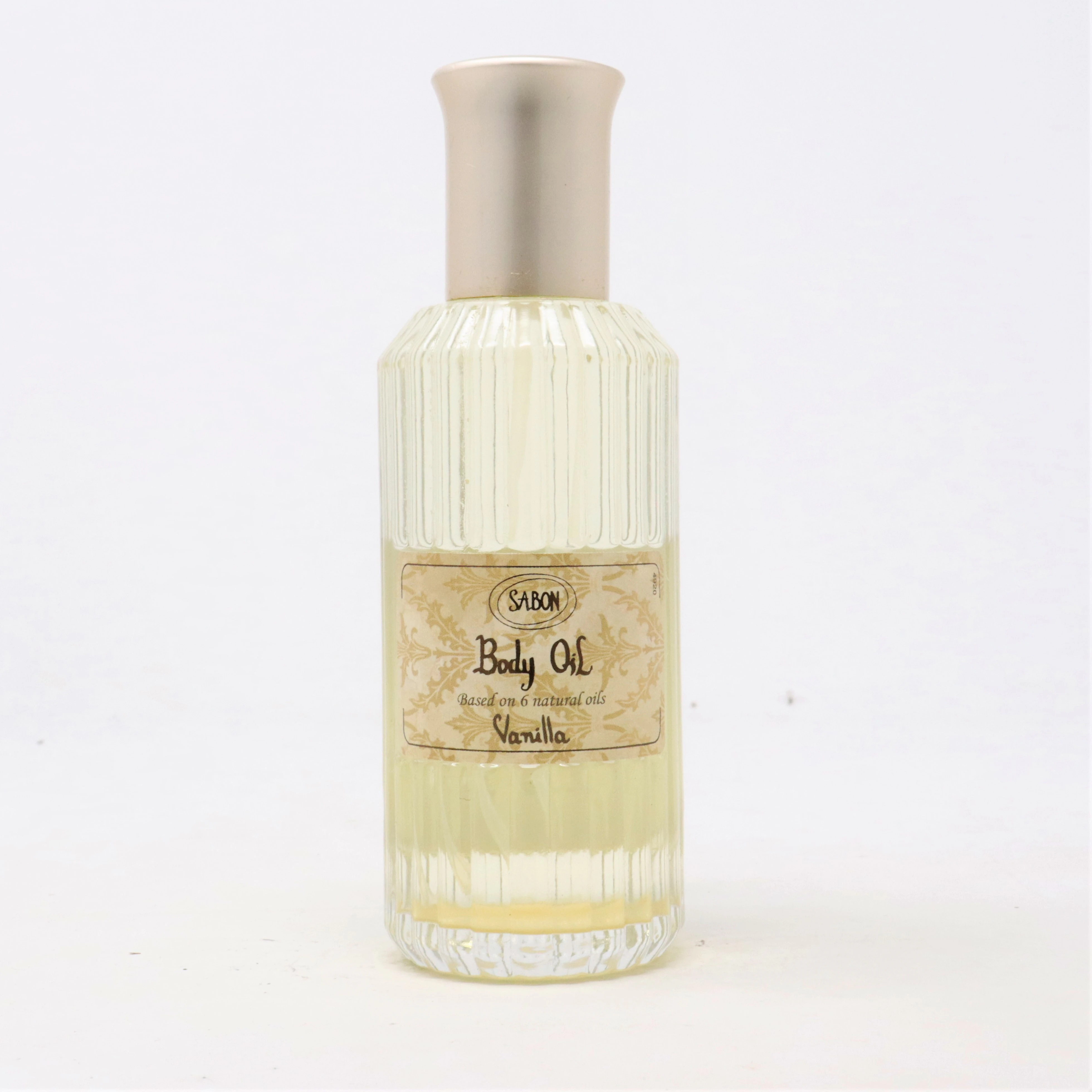 Sabon Vanilla Body Oil  3.5oz/100ml New