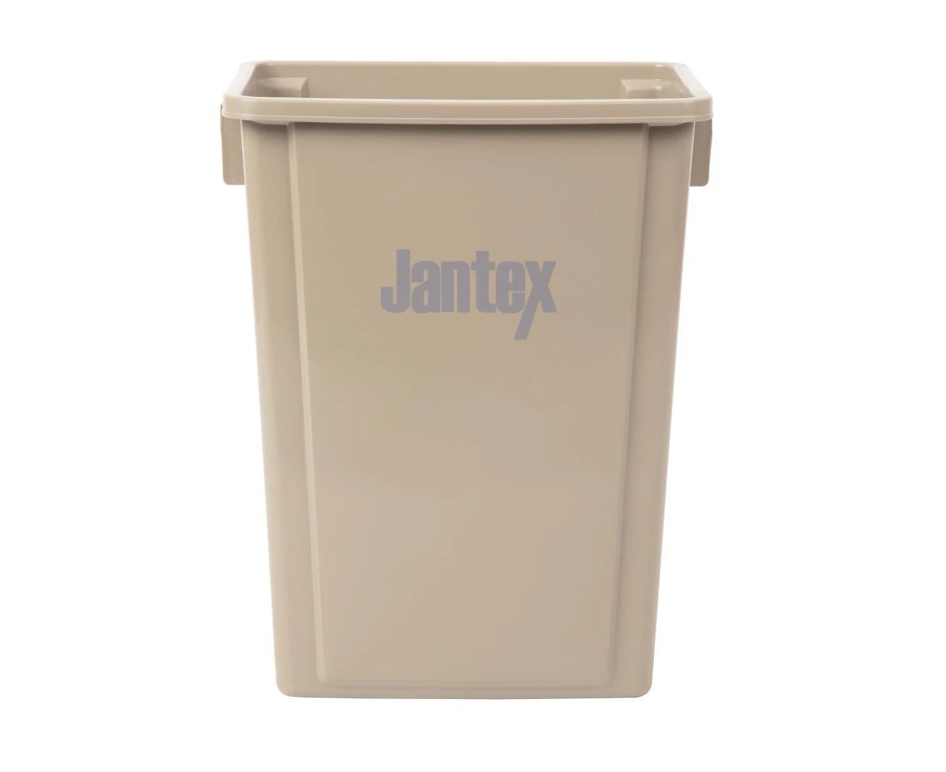 Jantex Rectangular Recycling Bin 56L - Beige - Narrow Design