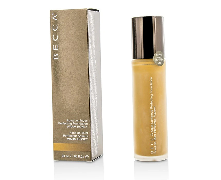 Becca Aqua Luminous Perfecting Foundation  Warm Honey 30ml/1oz