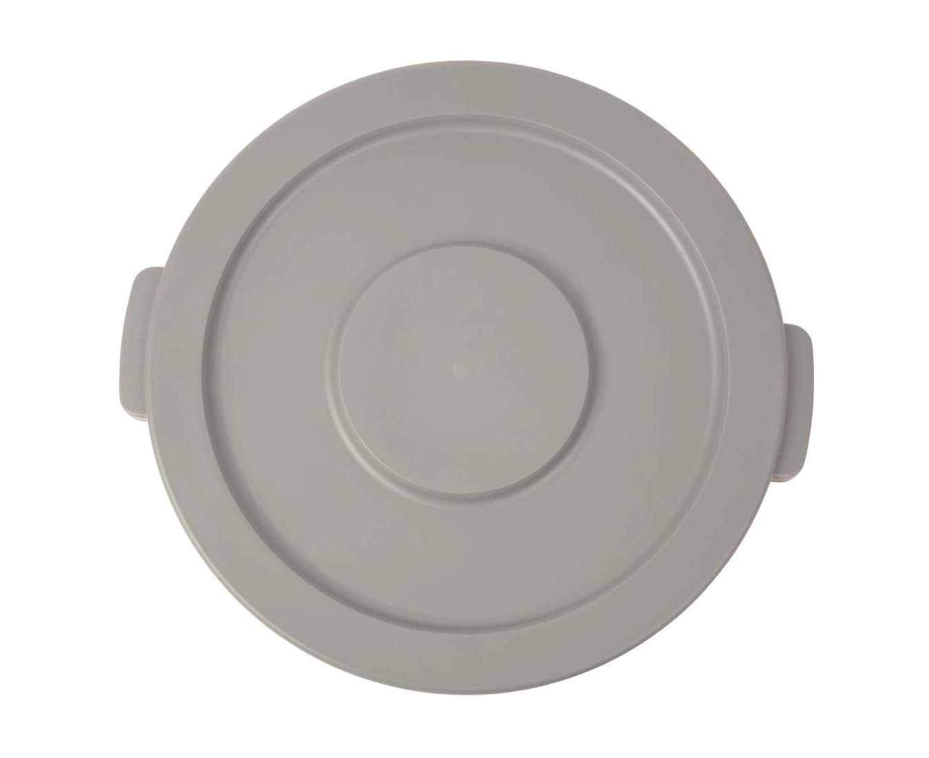 Jantex Standard Bin Round Lid 80L - Grey - Plastic