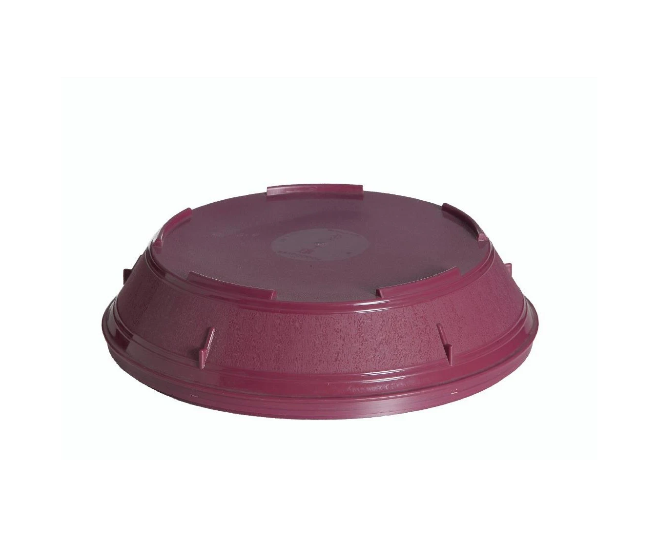 Ken Hands Insulated Round Plate Cover - Plastic